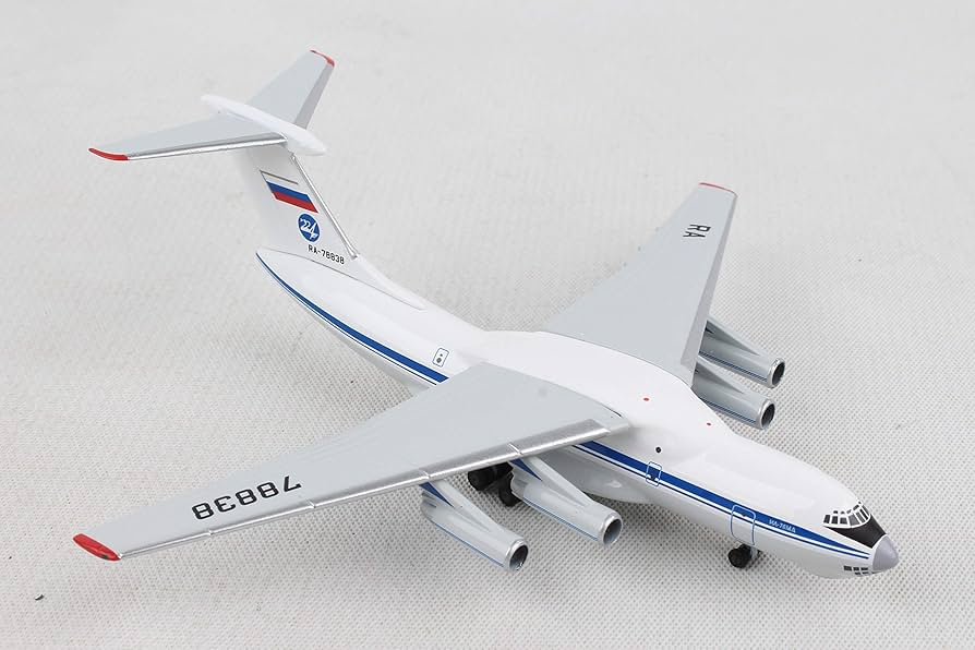 Herpa 1/500 IL-76 ロシア空軍 第224輸送隊 Herpa 1/500 Il-76 Russian Air Force 224Th Transport Squadron